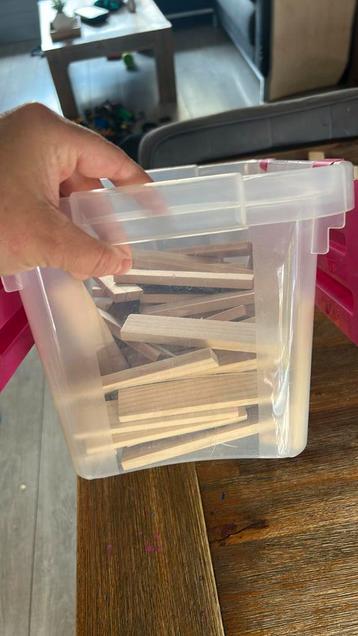 Kapla blokken beschikbaar voor biedingen