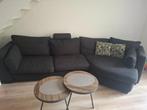Bank antraciet, Huis en Inrichting, Banken | Bankstellen, Ophalen, Gebruikt, 125 tot 150 cm, 300 cm of meer