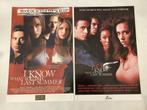 I, KNOW WHAT....  2 filmposters    33-50 cm, Ophalen of Verzenden, Zo goed als nieuw, A1 t/m A3, Film en Tv