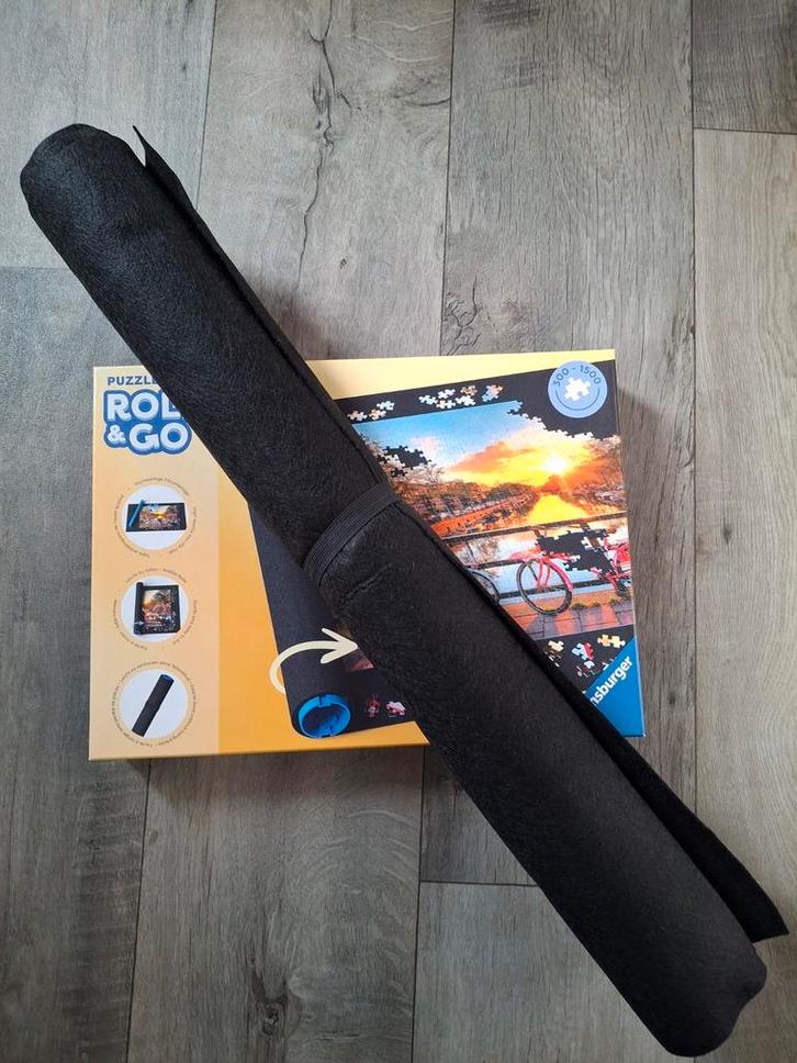 Puzzelmat Roll & Go - Ravensburger, Hobby en Vrije tijd, Denksport en Puzzels, Zo goed als nieuw, Legpuzzel, 500 t/m 1500 stukjes