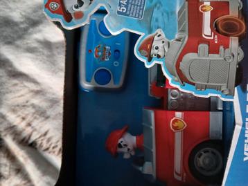 Paw Patrol bestuurbare brandweerwagen.   beschikbaar voor biedingen