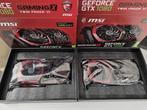 2x MSI Nvidia GTX 1080 8G, Ophalen of Verzenden, Zo goed als nieuw, Luchtkoeling