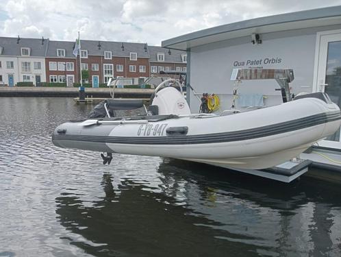 Rib/ Rubberboot 390 9.8 pk  elec start console pvc, Watersport en Boten, Rubberboten, Zo goed als nieuw, Overige merken, Overige materialen