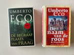 Umberto Eco - De Naam van de Roos & De Begraafplaats, Ophalen of Verzenden, Zo goed als nieuw, Umberto Eco, Nederland