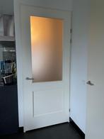 Opdekdeur met glas nieuwbouw (230x93), Ophalen, Gebruikt, 80 tot 100 cm, 215 cm of meer