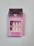 Set nep nagels - glitter - 24 stuks, Nieuw, Ophalen of Verzenden, Toebehoren, Handen en Nagels