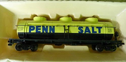 Mooie Amerikaanse 30" Penny salt tankwagon in H0, Hobby en Vrije tijd, Modeltreinen | H0, Gebruikt, Wagon, Gelijkstroom of Wisselstroom