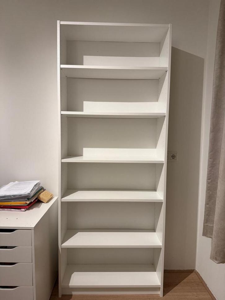 IKEA Billy Boekenkast 80x28x202 cm, Huis en Inrichting, Kasten | Boekenkasten, Gebruikt, Minder dan 50 cm, 200 cm of meer, 25 tot 50 cm