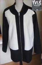 M&S off white-zwarte (tussen) jas maat 42- nieuw/kaartjes, Zwart, Maat 42/44 (L), Nieuw, Ophalen of Verzenden