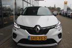 RENAULT Captur 140PK-INTENS-AUTOM-43DKM-NAVI-CAMERA-ALL SEAS, Auto's, Renault, Gebruikt, 4 cilinders, Leder en Stof, Wit