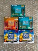 5x Sony Mini Discs (Geseald)., Audio, Tv en Foto, Walkmans, Discmans en Minidiscspelers, Ophalen of Verzenden