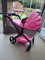 Roze Speelgoed Kinderwagen - Perfect voor poppen!, Ophalen, Gebruikt, Overige typen