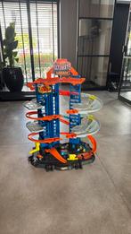Hot Wheel Garage, Ophalen, Zo goed als nieuw, Handmatig, Hot Wheels