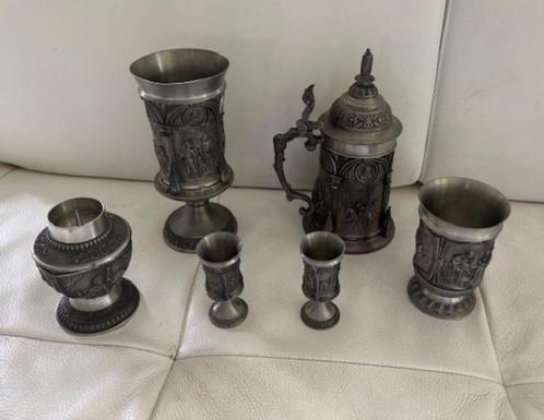 WMF set Zinn Galleries Albrecht Dürer tin, Antiek en Kunst, Antiek | Keramiek en Aardewerk, Ophalen of Verzenden