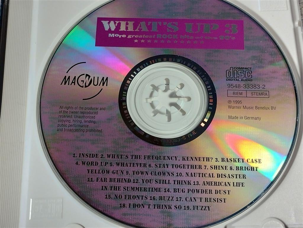 What's Up 3 - More Greatest Rock Hits Of The 90's, Cd's en Dvd's, Cd's | Verzamelalbums, Ophalen of Verzenden, Zo goed als nieuw
