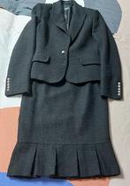 Vintage tweed mantelpakje maat 36, Kleding | Dames, Kostuum of Pak, Ophalen of Verzenden, Maat 36 (S), Gedragen