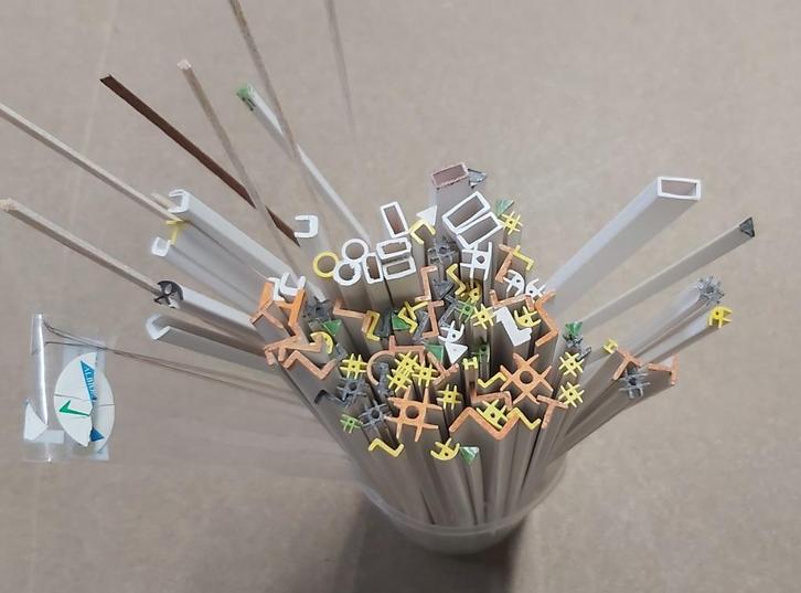 Profielen rest partij, Hobby en Vrije tijd, Modelbouw | Overige, Nieuw, Groter dan 1:32, Ophalen of Verzenden