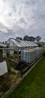 3x IBC Tank 1000L op Stalen Rek, Ophalen, Gebruikt, Staal