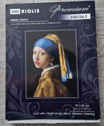 Borduurpakket Meisje met de Parel van Riolis, Ophalen of Verzenden, Zo goed als nieuw, Handborduren, Borduurpakket