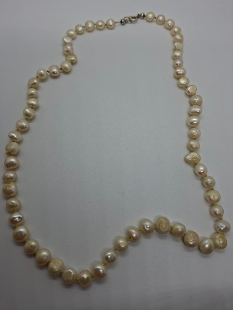 Parelsnoer - 46 cm, Sieraden, Tassen en Uiterlijk, Kettingen, Ophalen of Verzenden