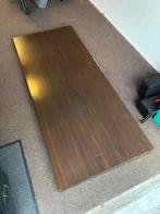 Tafelblad mahonie met poten, 213x90 cm, Ophalen, Gebruikt, 200 cm of meer, 50 tot 100 cm