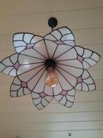 Tiffany grote hanglamp - glas in lood, Ophalen of Verzenden, Gebruikt, Glas, Minder dan 50 cm