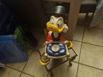 Beeld disney dagobert duck geluksdubbeltje, Ophalen, Donald Duck, Zo goed als nieuw, Beeldje of Figuurtje