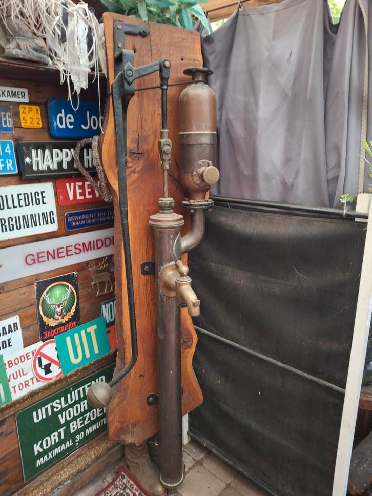 Antieke Waterpomp - Brons & Koper - Groot Formaat, Antiek en Kunst, Antiek | Koper en Brons, Koper, Ophalen