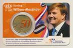 Nederland 50 cent 2017 Willem Alexander in coincard, Postzegels en Munten, Munten | Nederland, Overige waardes, Ophalen of Verzenden
