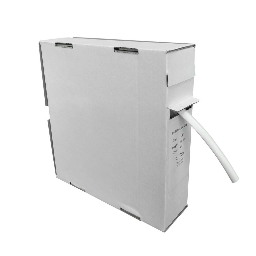 Krimpkous 6.4mm 12m op rol in doosje. 36 stuks. Glasvezel, Doe-het-zelf en Verbouw, Ophalen of Verzenden, Nieuw, Kabel of Snoer