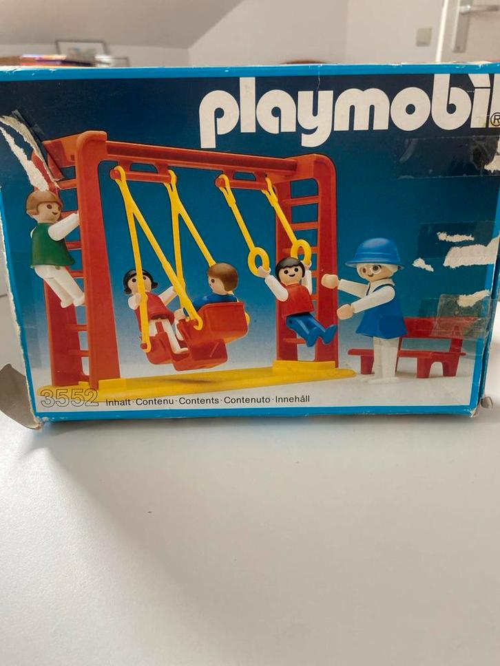 Playmobil Speeltuin met Schommels - Set 3552, Kinderen en Baby's, Speelgoed | Playmobil, Gebruikt, Ophalen of Verzenden
