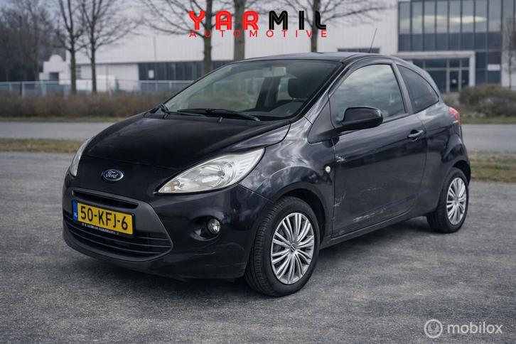 Ford Ka 1.2 Titanium NAP DEALER ONDERHOUDEN DISTRIBUTIE VERV, Auto's, Ford, Bedrijf, Te koop, Ka, ABS, Airbags, Airconditioning