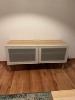 Modern Light Wood Media Cabinet / TV Stand, Ophalen of Verzenden, Zo goed als nieuw, 50 tot 75 cm, Minder dan 50 cm