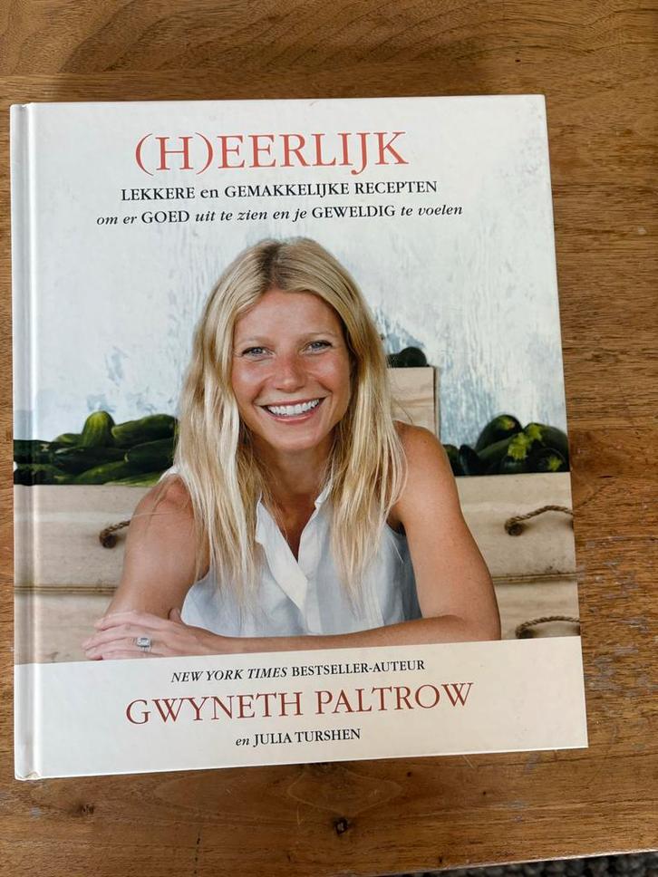 Heerlijk! Gwyneth Paltrow Kookboek., Boeken, Kookboeken, Zo goed als nieuw, Voorgerechten en Soepen, Overige gebieden, Gezond koken