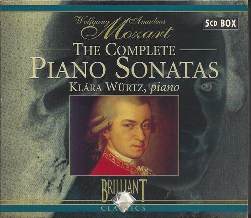 CD BOXSET - Mozart - Piano Sonates Compleet, Cd's en Dvd's, Cd's | Klassiek, Zo goed als nieuw, Boxset, Ophalen of Verzenden