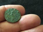 Romeinse munt bodemvondst GALLIENUS met god JUPITER globe., Ophalen of Verzenden, Overige landen, Losse munt
