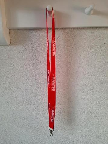 Manitou Machines Rode Keycord Rood beschikbaar voor biedingen