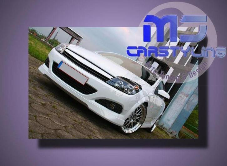 Opel Astra H GTC - Voorbumper spoiler [OPC Line], Auto diversen, Tuning en Styling, Ophalen of Verzenden