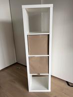 Kallax kast met 4 vakken, Ophalen, Met plank(en), 100 tot 150 cm, Zo goed als nieuw