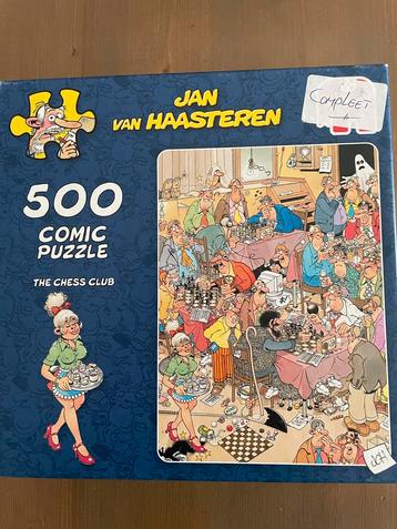 Jan van Haasteren - The Chess Club - 500 stukjes beschikbaar voor biedingen