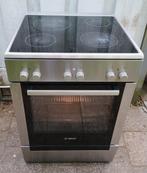 Bosch keramisch fornuis vrijstaand Rvs 60 cm E: HCE42215E/04, Witgoed en Apparatuur, Fornuizen, 4 kookzones, Grill, Vrijstaand