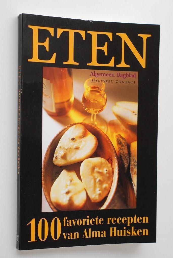 Eten - 100 favoriete recepten van Alma Huisken (2002), Boeken, Kookboeken, Zo goed als nieuw, Verzenden