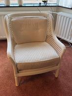 Rotan fauteuil met kussens, Huis en Inrichting, Fauteuils, Ophalen of Verzenden, Zo goed als nieuw, 50 tot 75 cm, Riet of Rotan