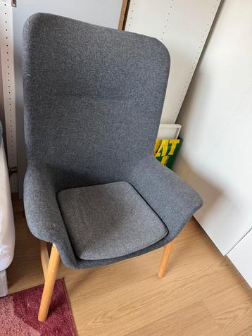 Ikea Fauteuil donkergrijs  beschikbaar voor biedingen
