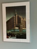 Zeefdruk V&D.  Joost Veerkamp, Ophalen