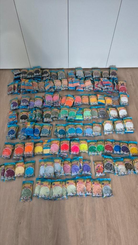 Mega partij Hama strijkkralen nieuw!, Hobby en Vrije tijd, Knutselen, Nieuw, Materiaal, Ophalen