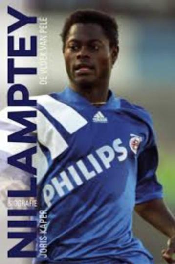 Voetbalboek: biografie Nii Lamptey - (oa PSV, Anderlecht) beschikbaar voor biedingen