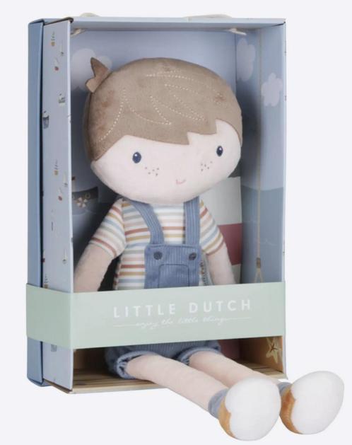 Little Dutch Knuffelpop Jim – 50 cm Nieuw, Kinderen en Baby's, Speelgoed | Knuffels en Pluche, Nieuw, Overige typen, Ophalen of Verzenden
