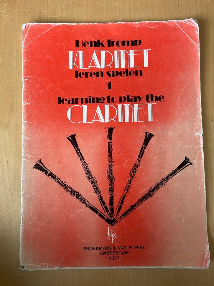 Klarinet leren spelen - Henk Tromp, Boeken, Muziek, Gelezen, Instrument, Ophalen of Verzenden