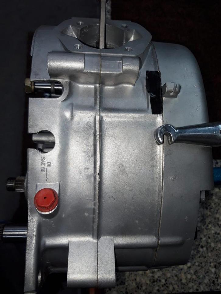 Gereviseerde ronde 4 bak rito krukas, Fietsen en Brommers, Brommeronderdelen | Zundapp, Zo goed als nieuw, Blok, Ophalen